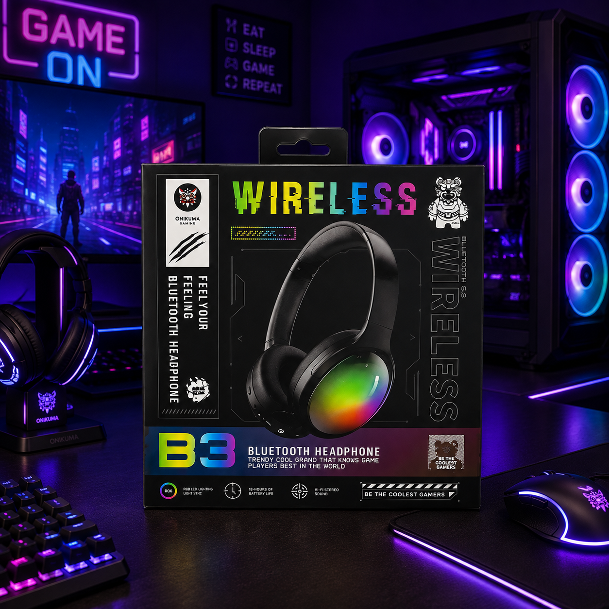 8D Sound Gaming Headphones