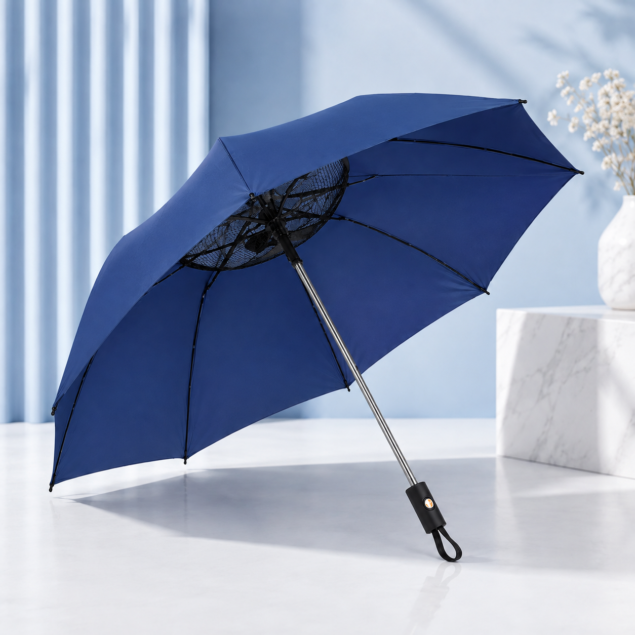 Fan Umbrella with USB Fan