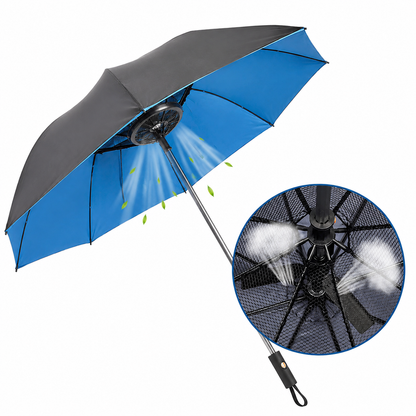 Fan Umbrella with USB Fan