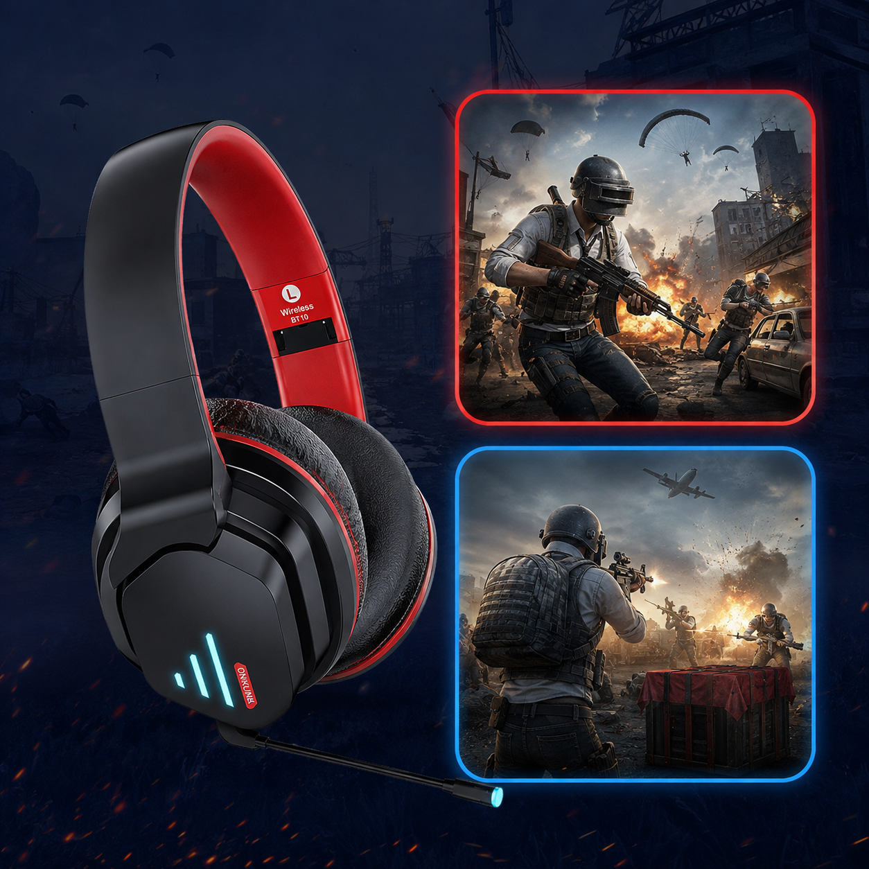8D Sound Gaming Headphones